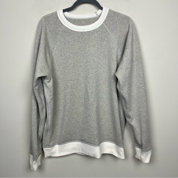 Patagonia Men's Reversible Shearling Crew Pullover Sweatshirt Natural - Picture 10 of 11